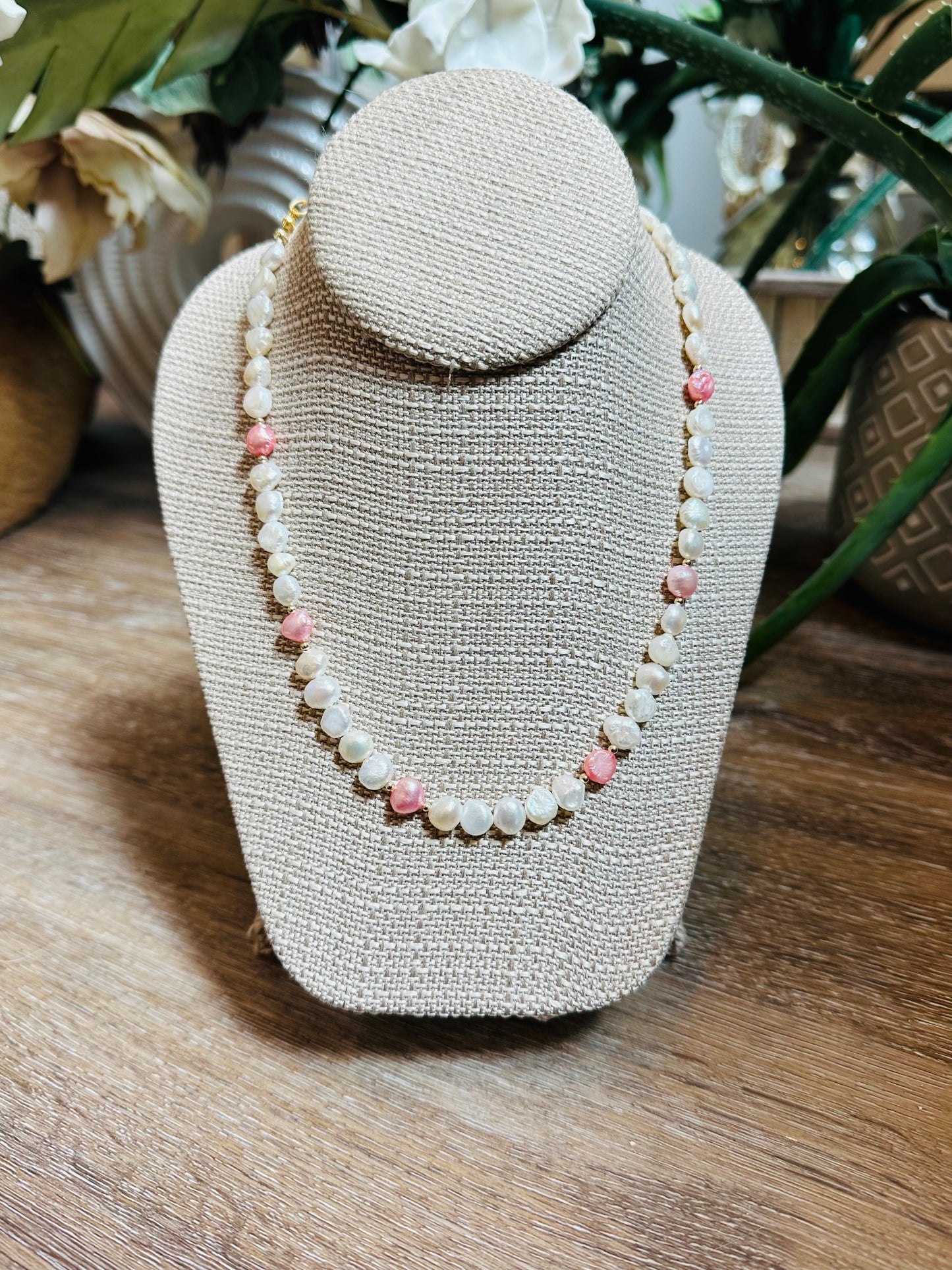 “Pink Frill” Necklace