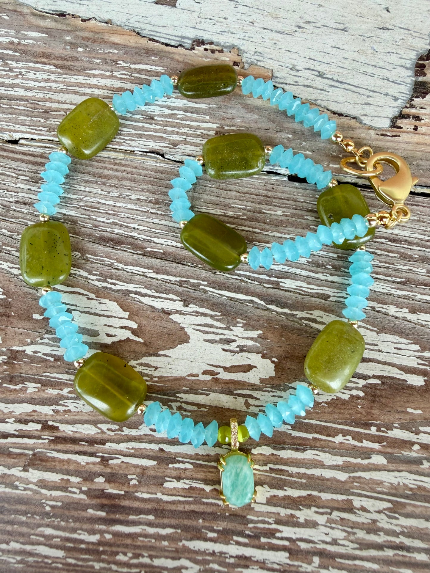 “Mossy Isle” Necklace