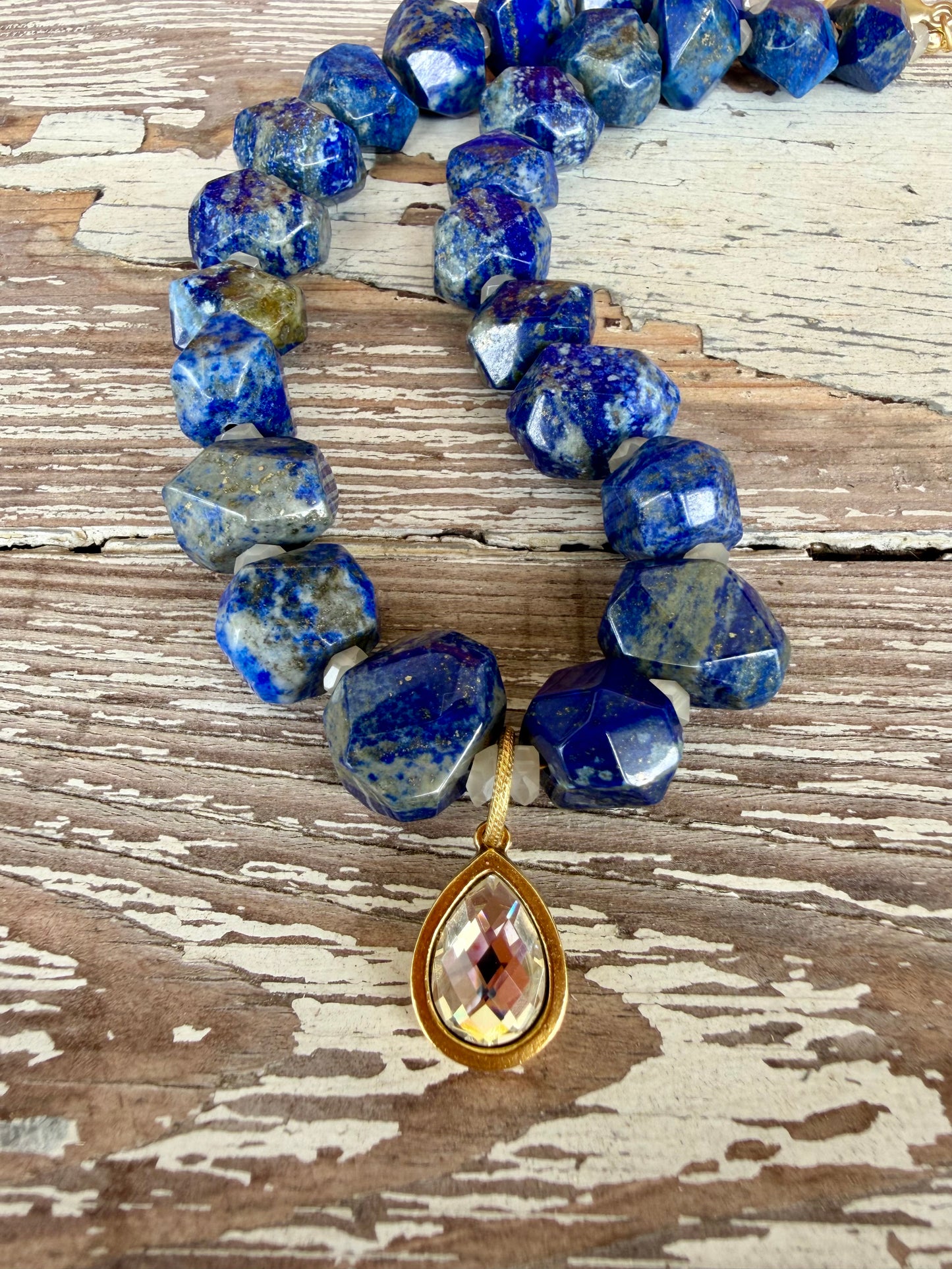 “Blue Over You” Necklace