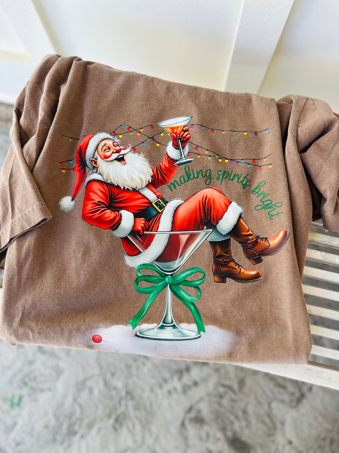 “Santa Martini” Tee