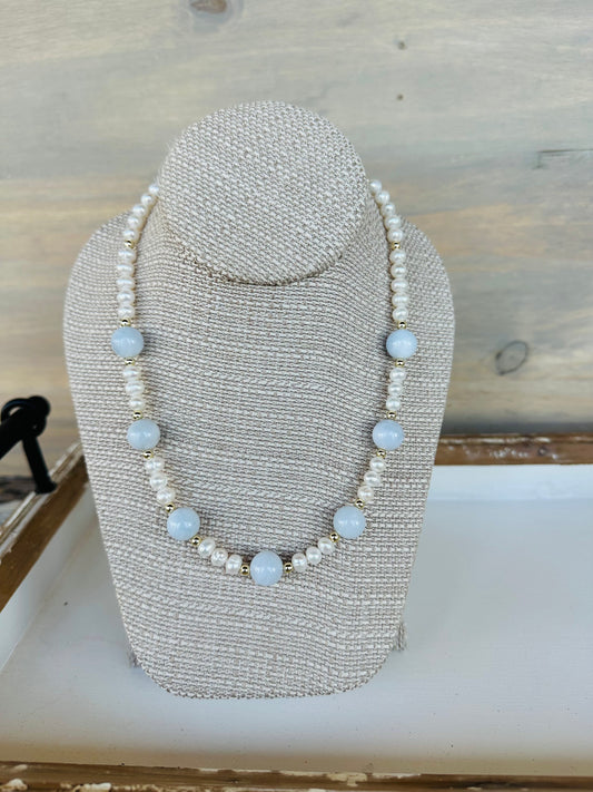 “Baby Blue” Necklace