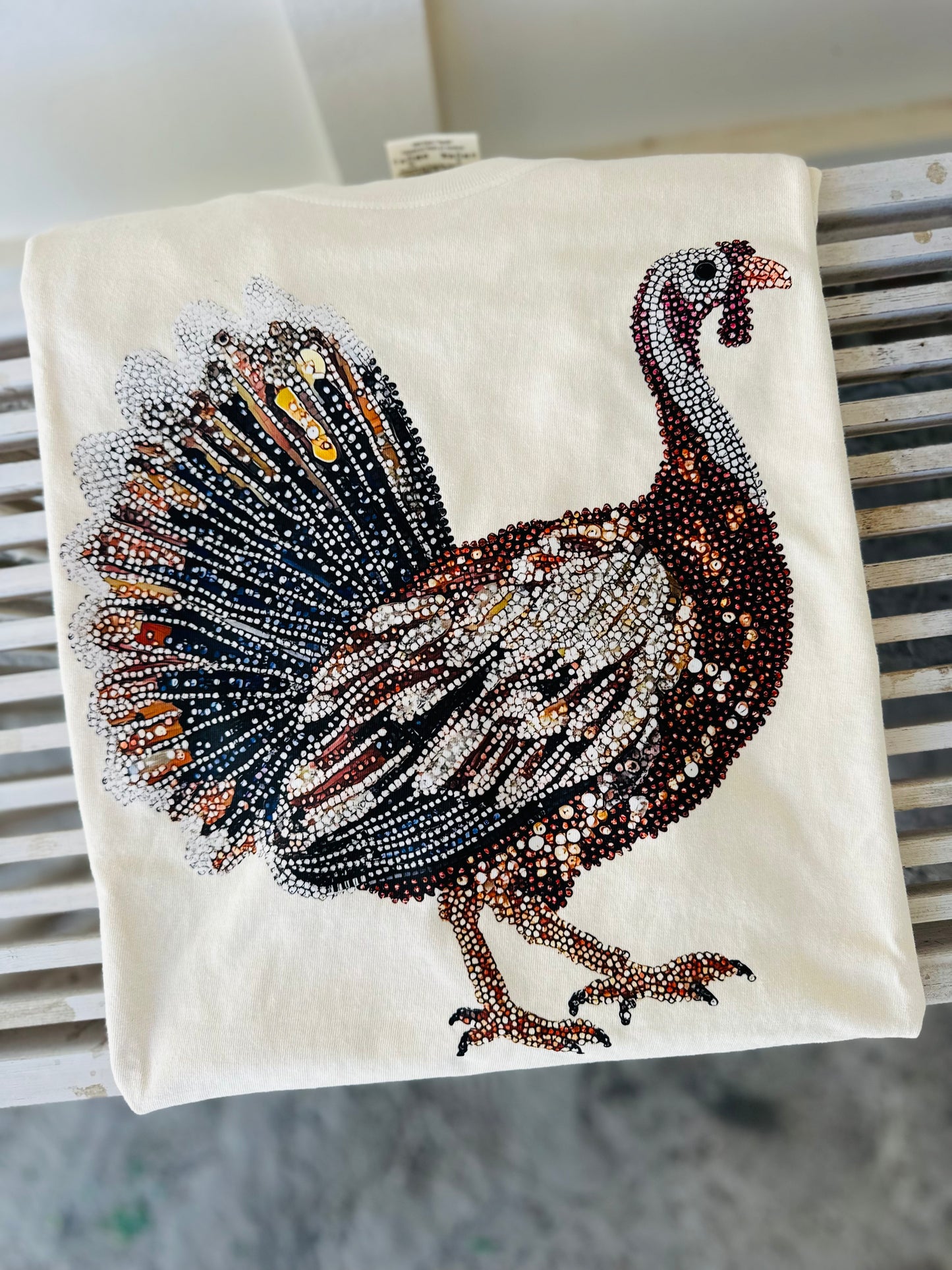 “Rhinestone Turkey” Tee
