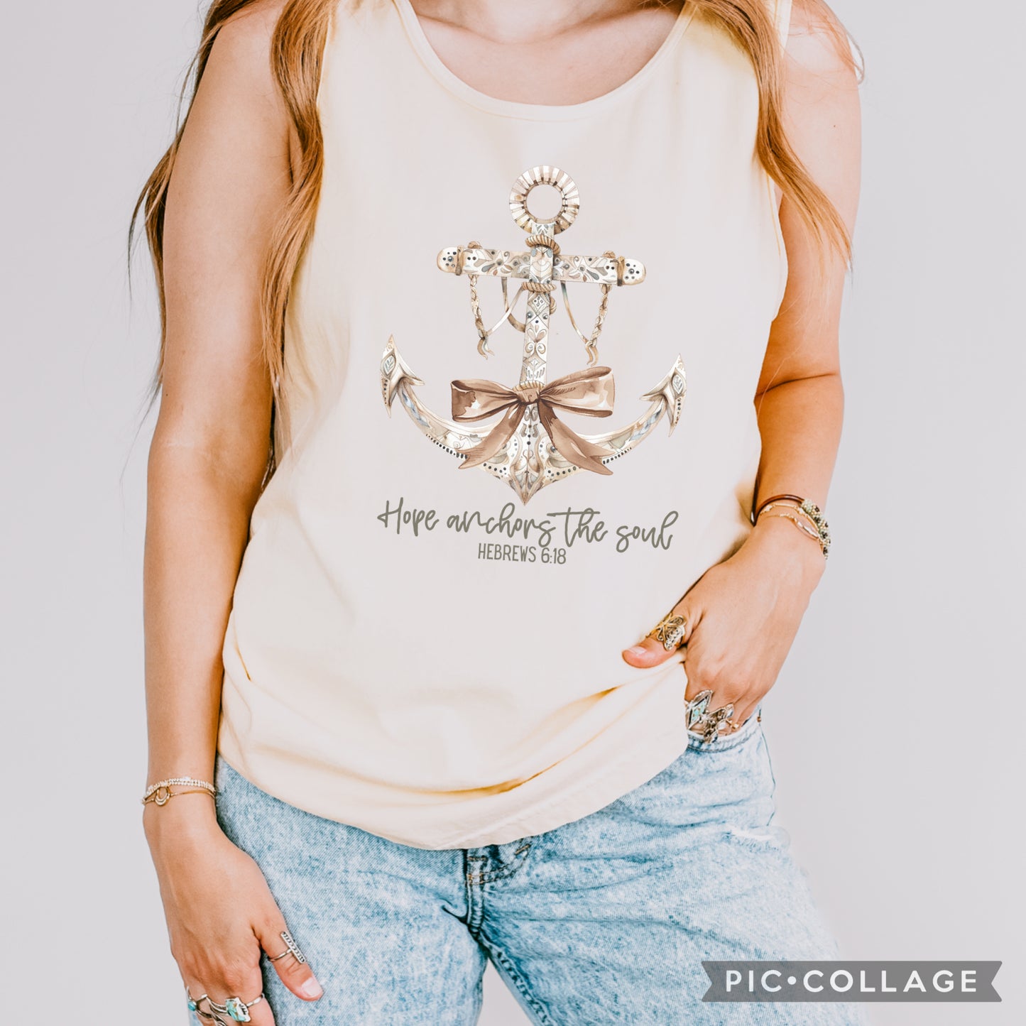 “Hope…” CC tank (ivory)