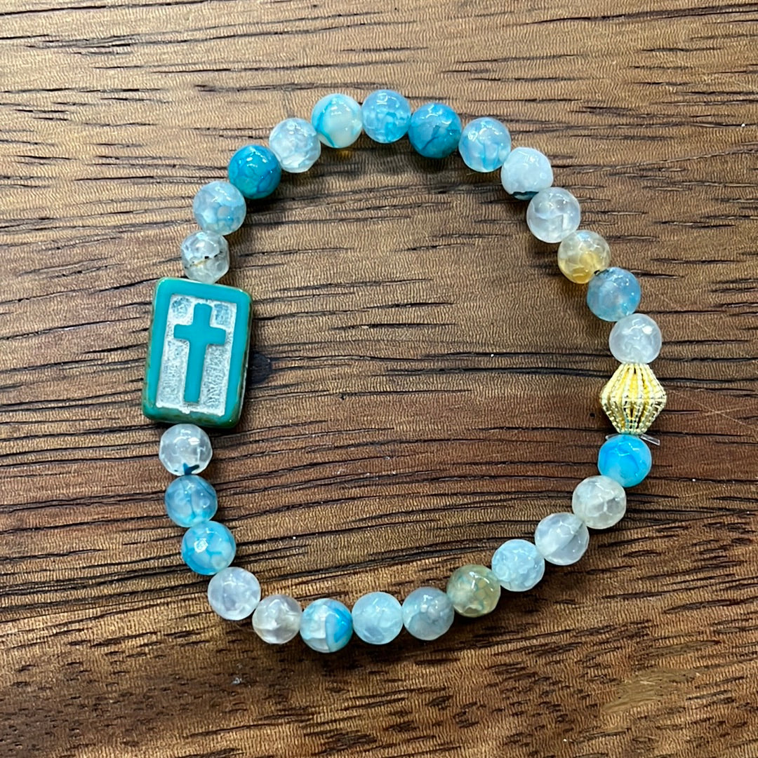 “God’s Eyes” mini bracelet