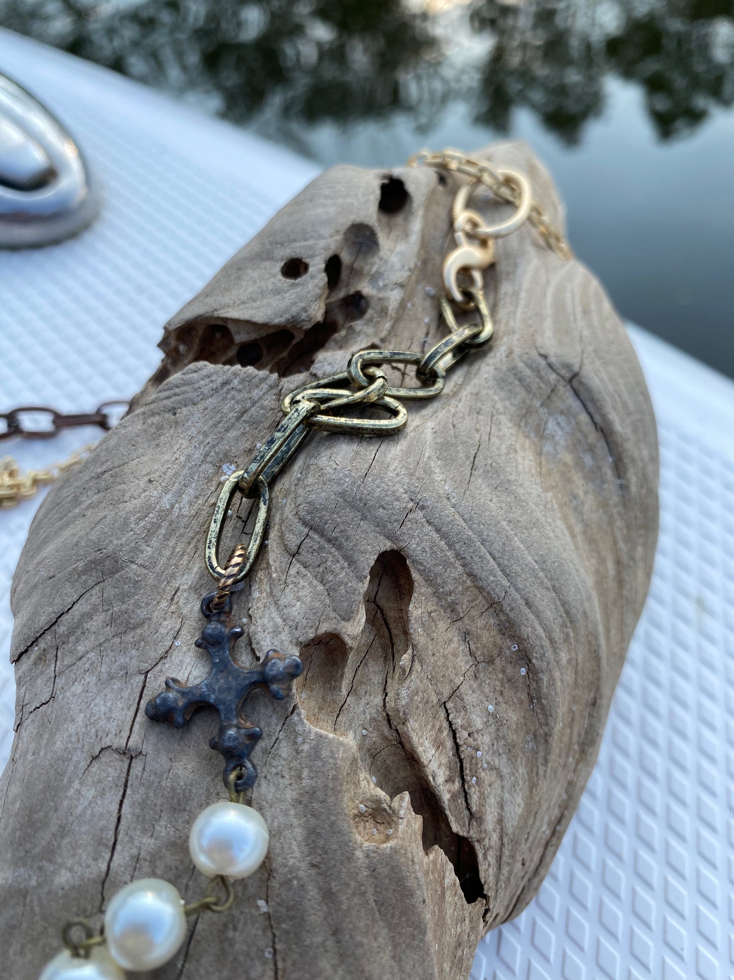 “Neverending” long necklace