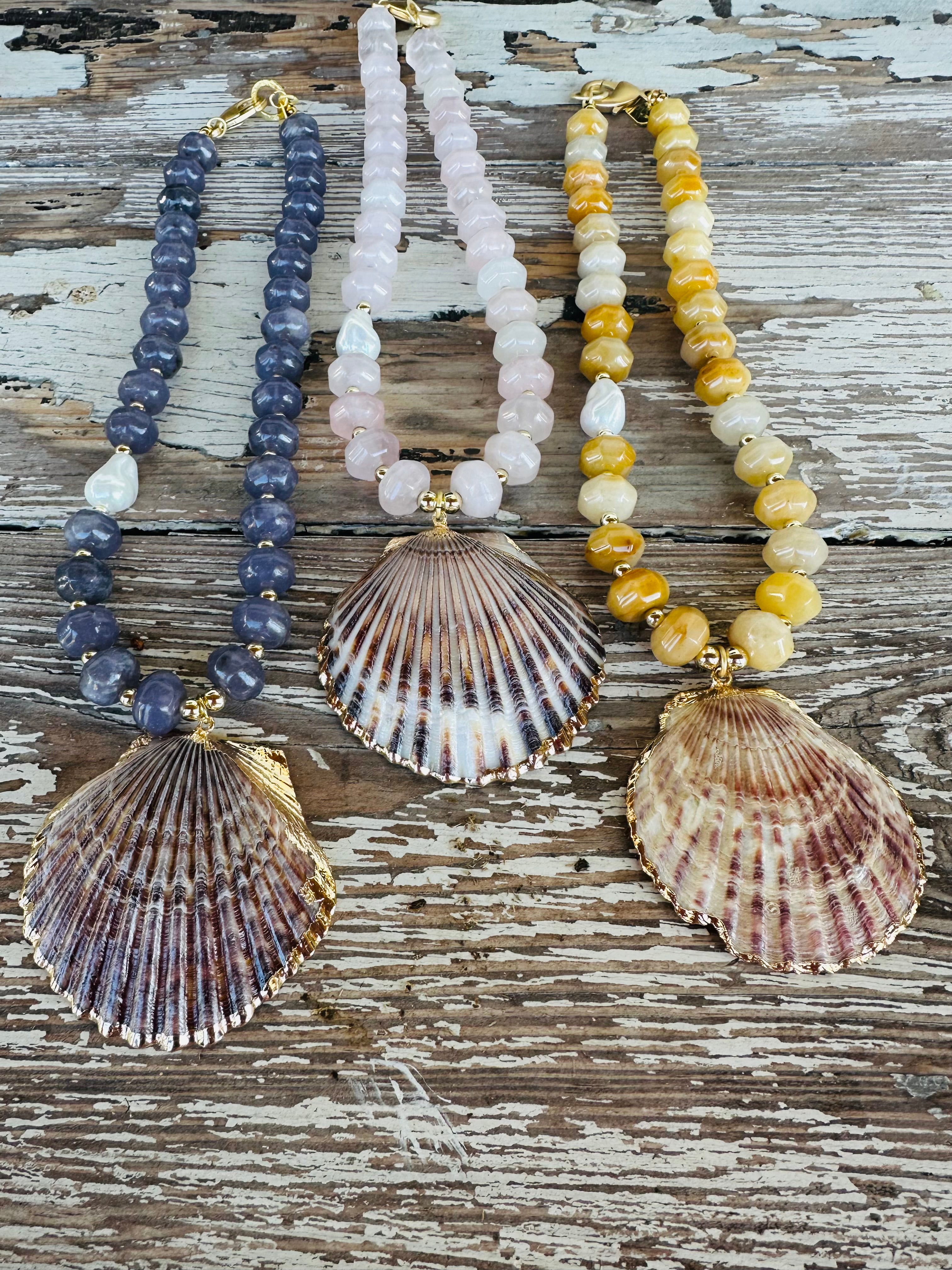 SHELL PENDANT COLLECTION – The Ruby Charm