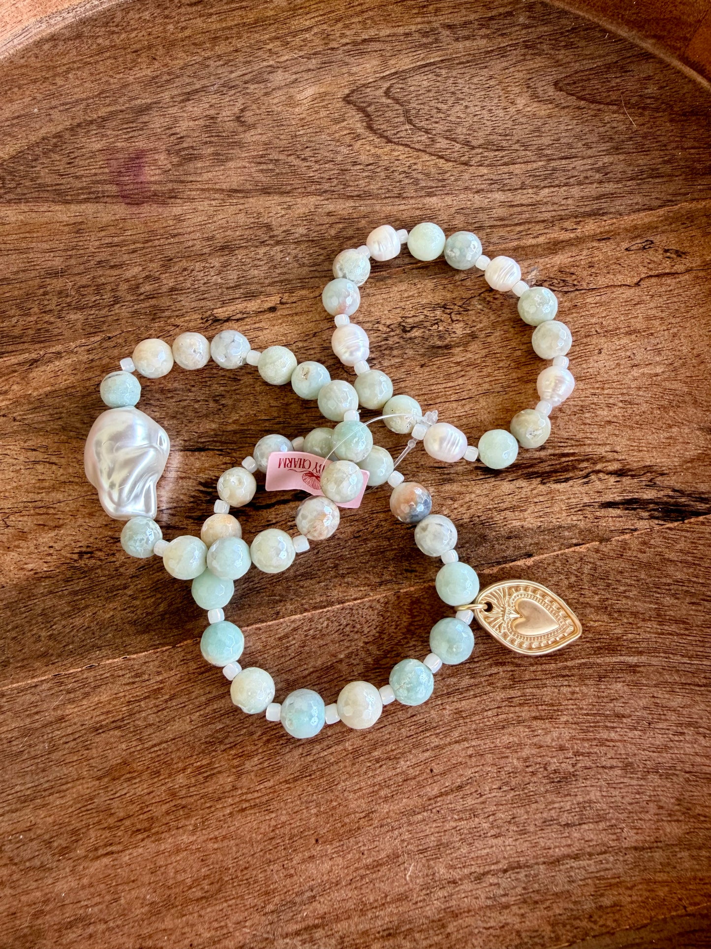 Gemstone TRIO Bracelet Sets