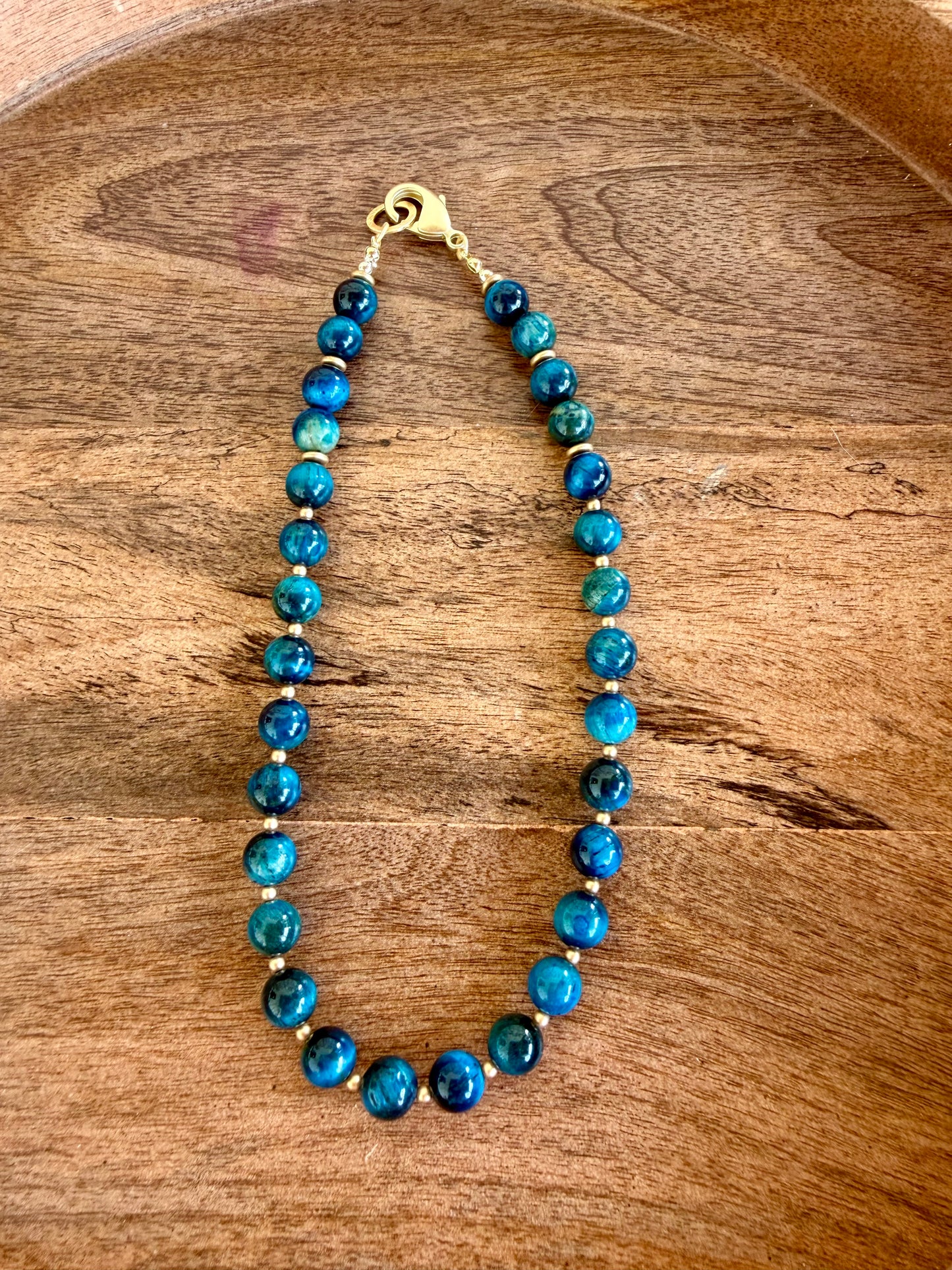 Blue Tiger’s Eye Necklace