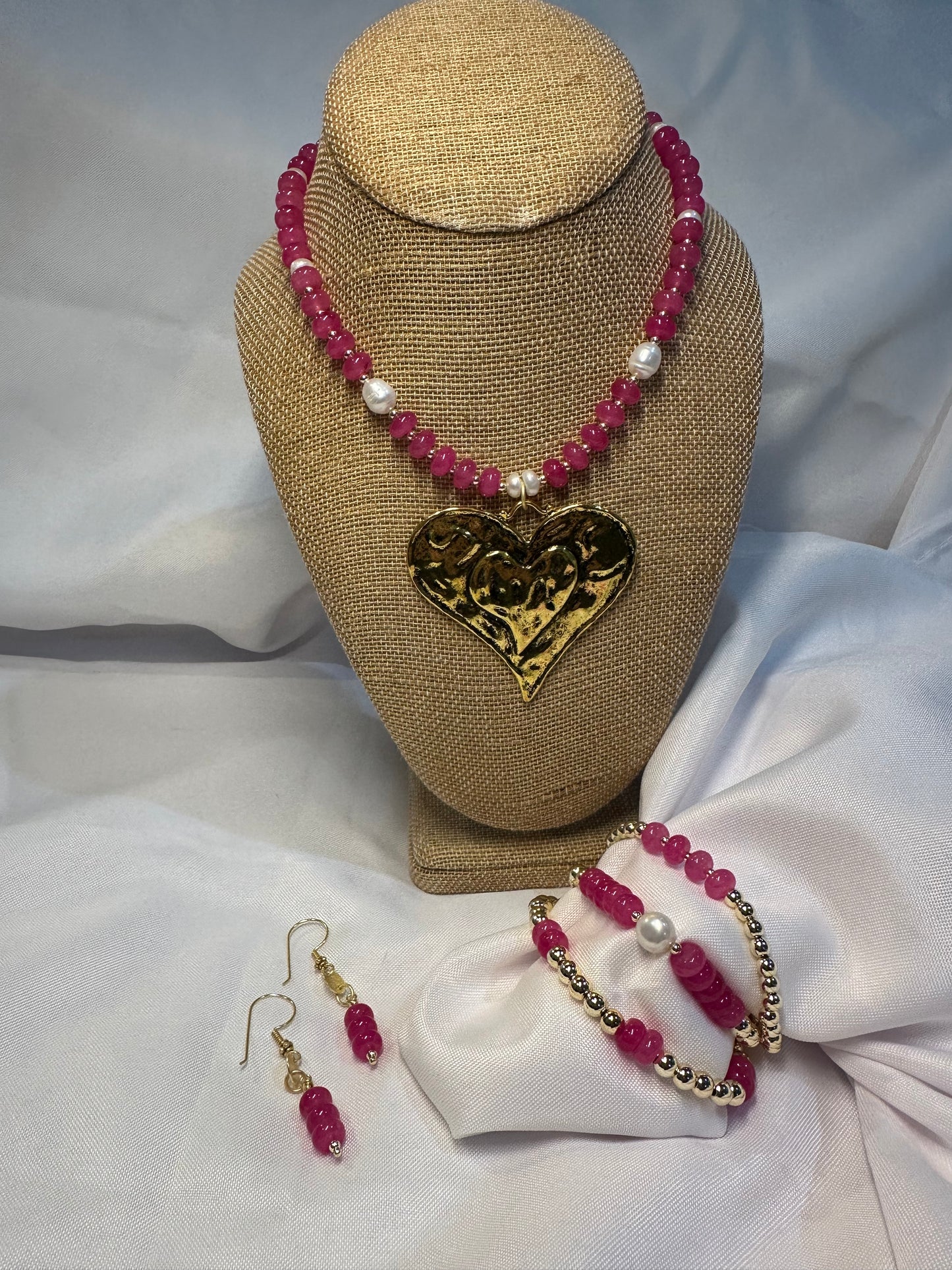 Magenta Heart (set)