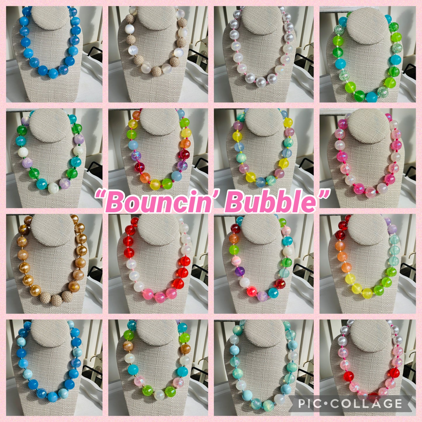 “BOUNCIN’ BUBBLE Necklace