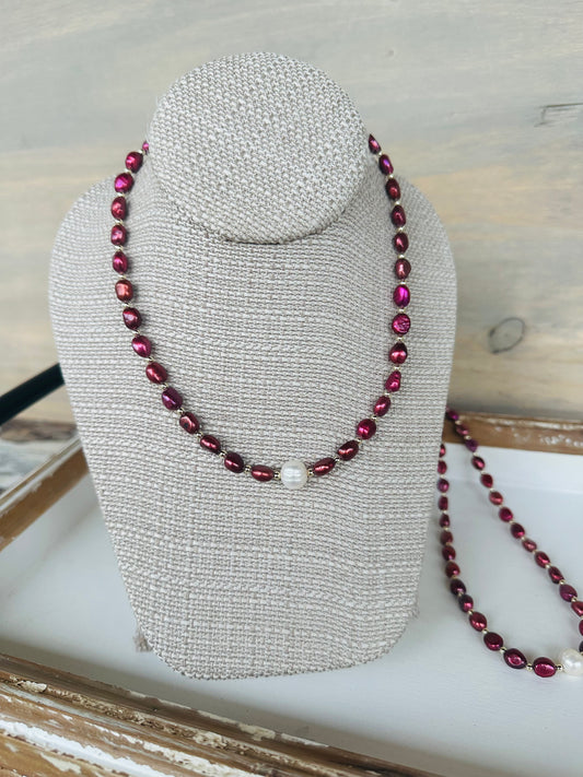 “Wine” Necklace