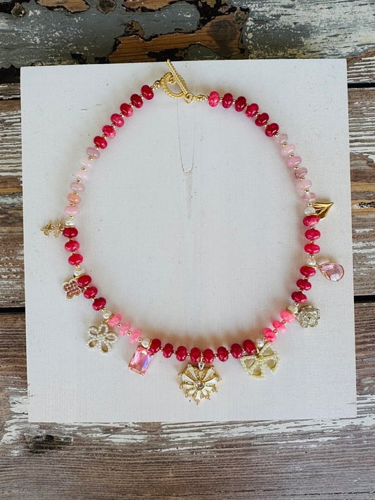 “Charmed Delight” Necklace (multi)