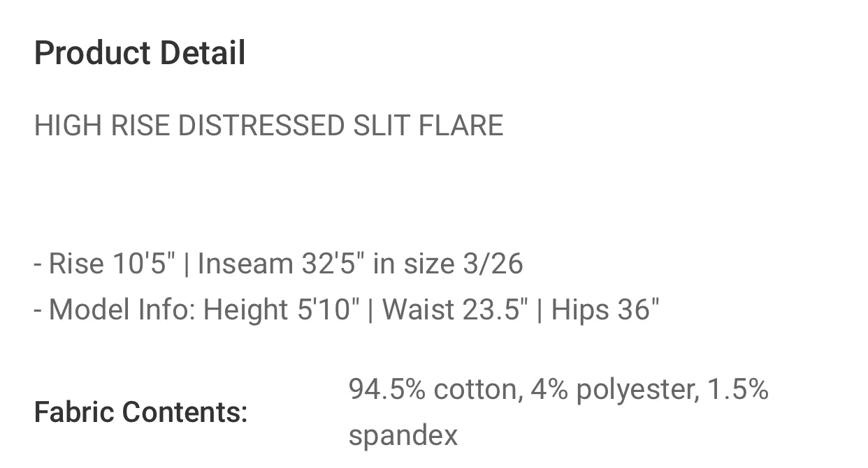 “Romantics” Risen Jeans