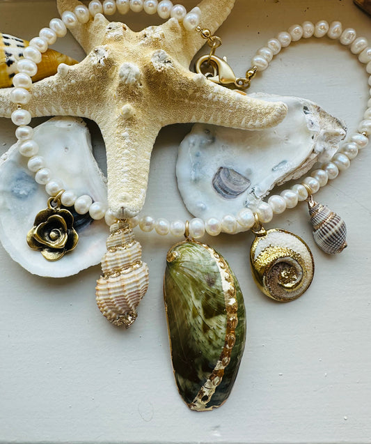 “The Sea Rose” Necklace