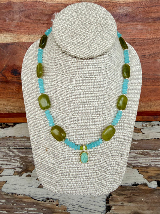 “Mossy Isle” Necklace