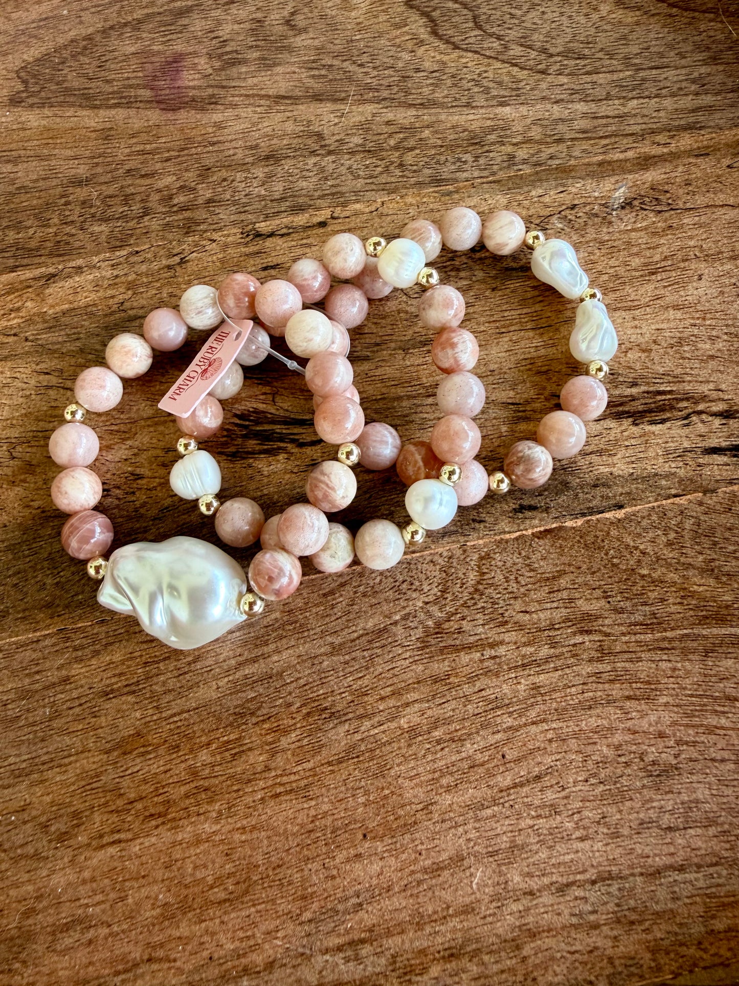 Gemstone TRIO Bracelet Sets