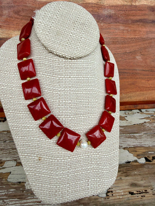 “So Square” Necklace
