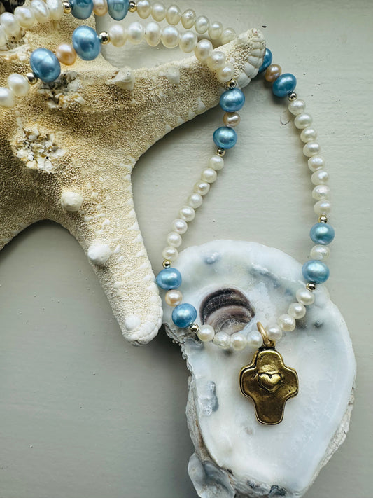 “It’s Always Been Blue” Necklace
