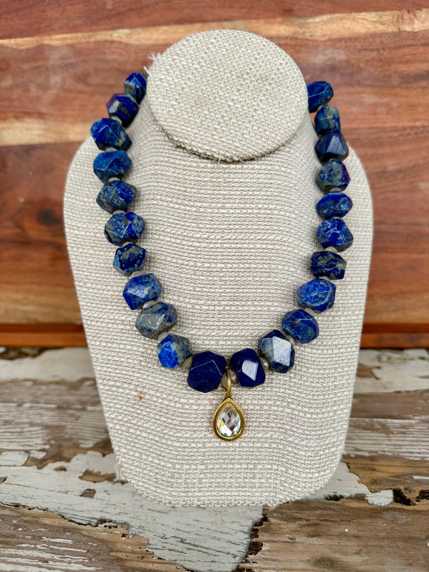 “Blue Over You” Necklace