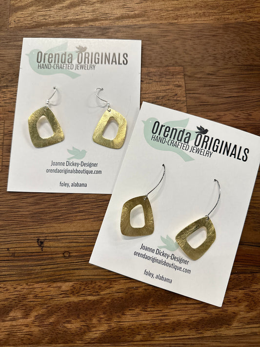 Signature Metal Earrings