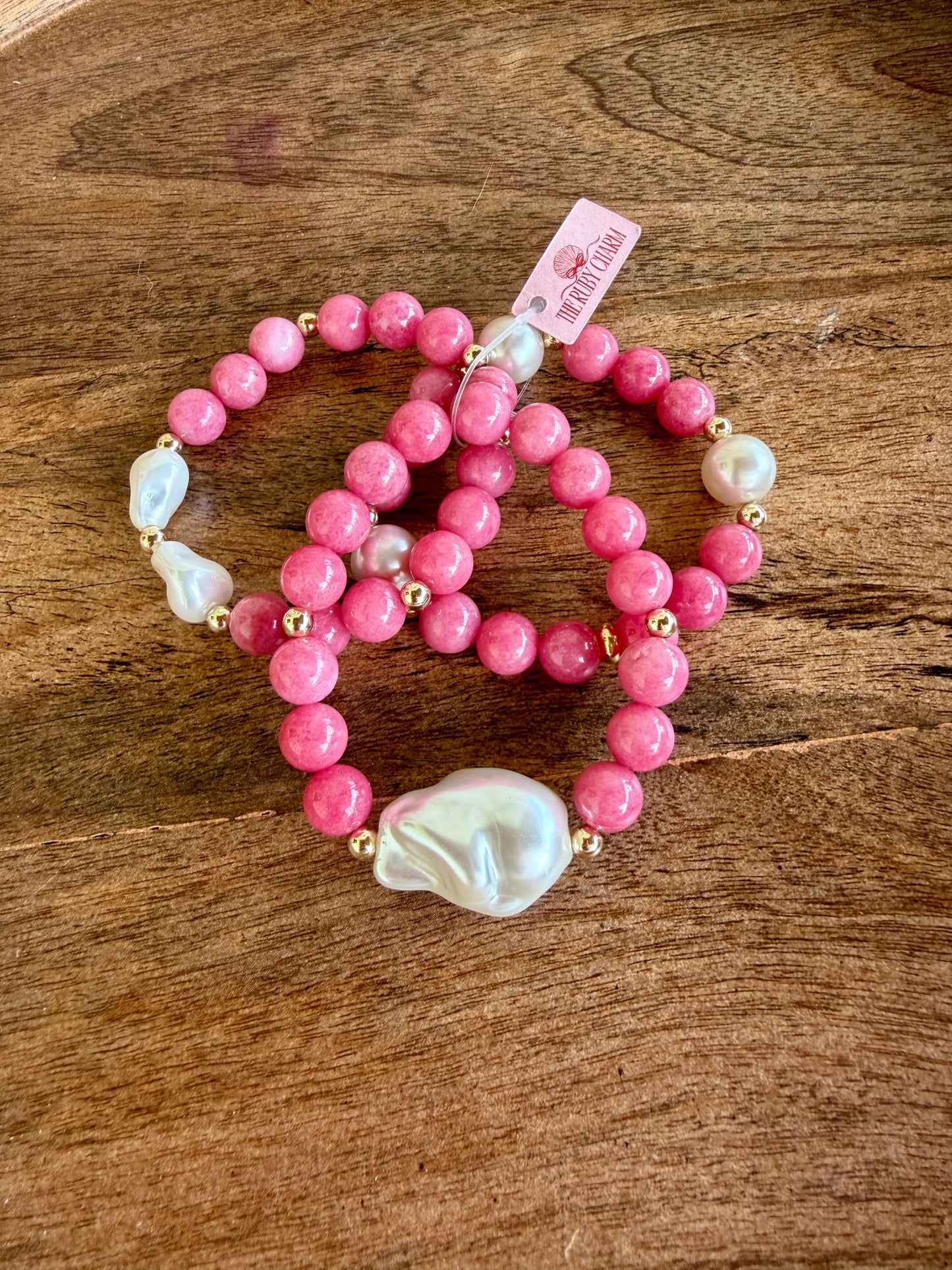 Gemstone TRIO Bracelet Sets