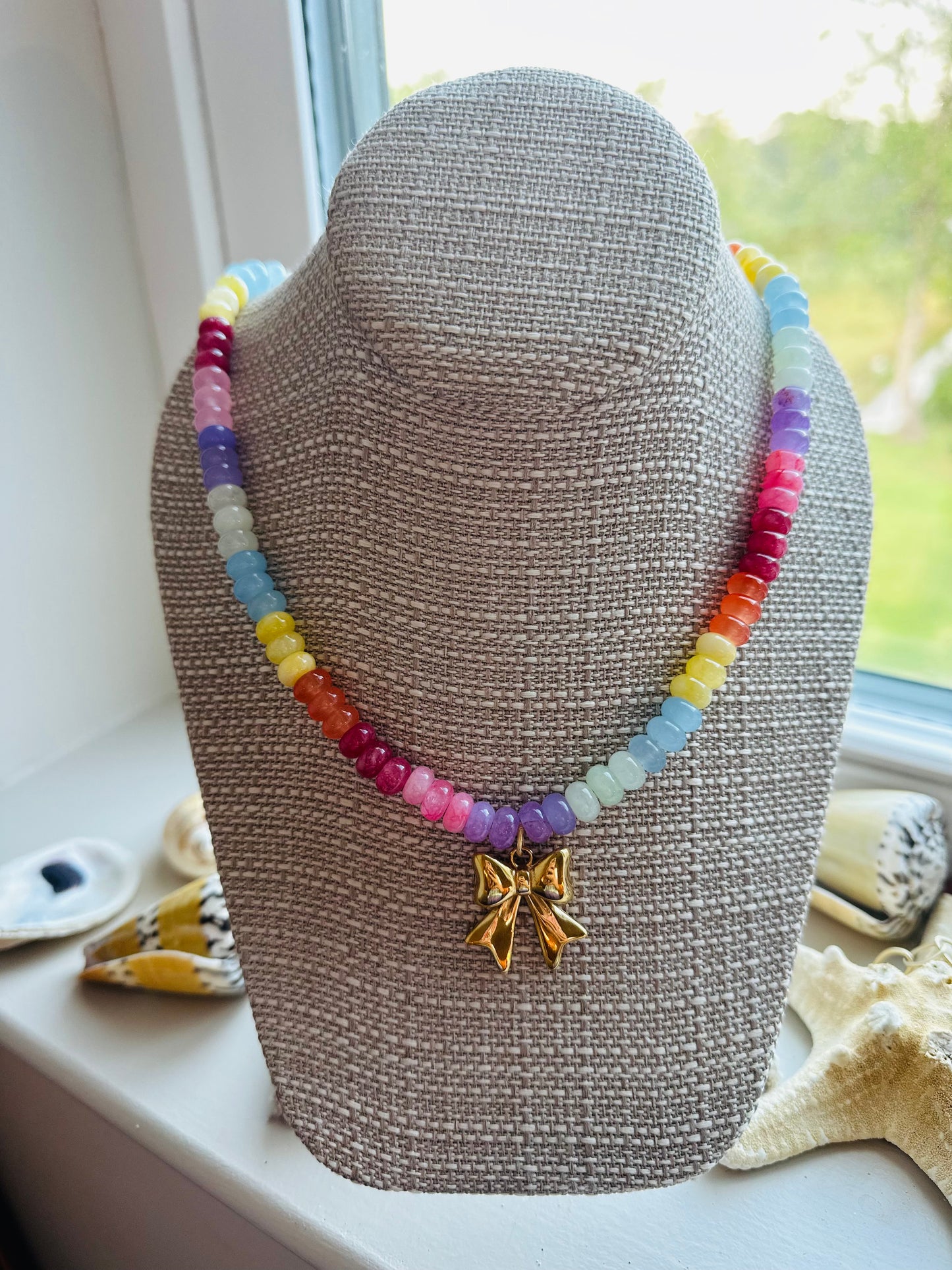Sweet Bow Candy Necklace
