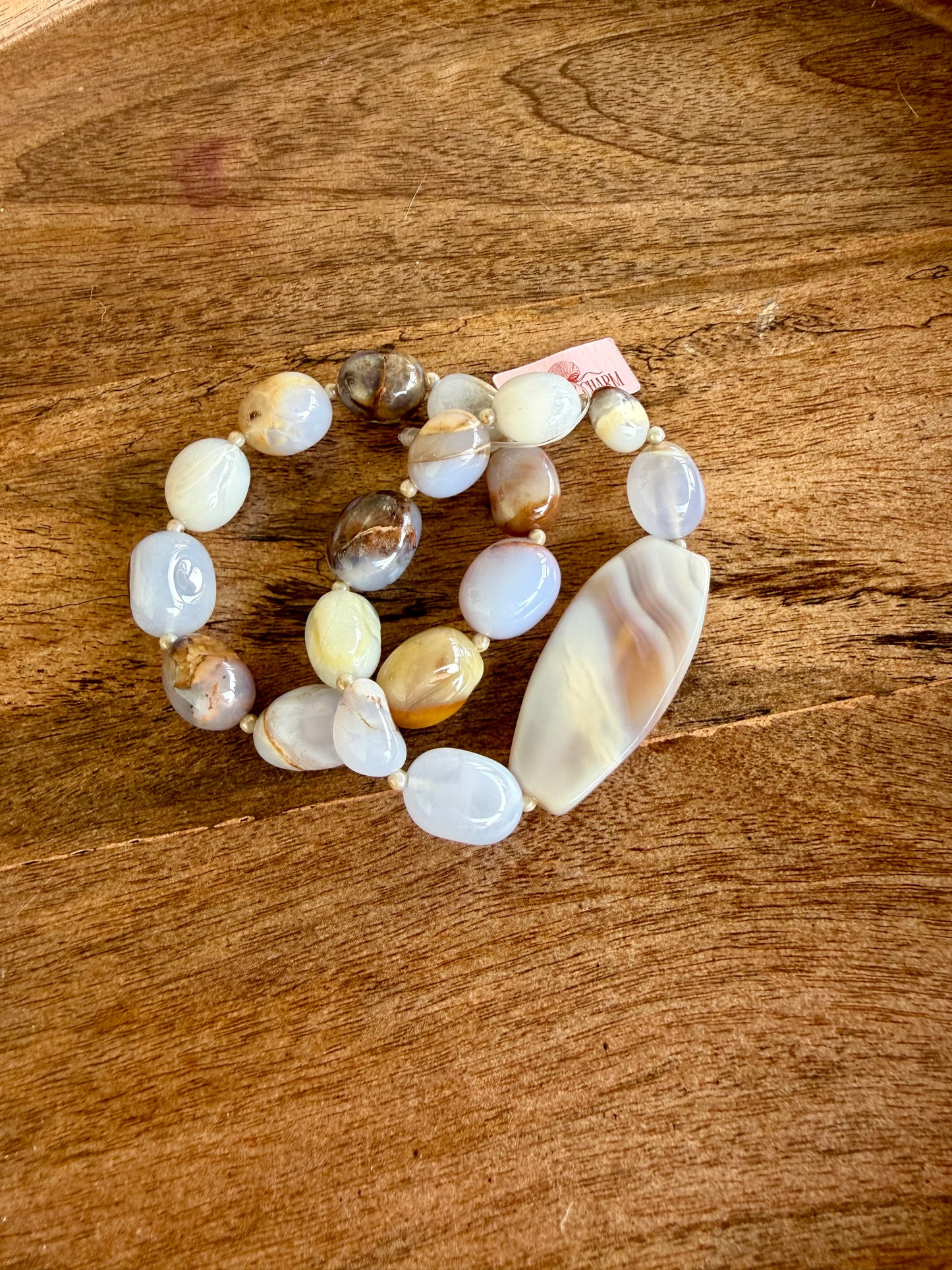 Gemstone Duo Bracelet Sets