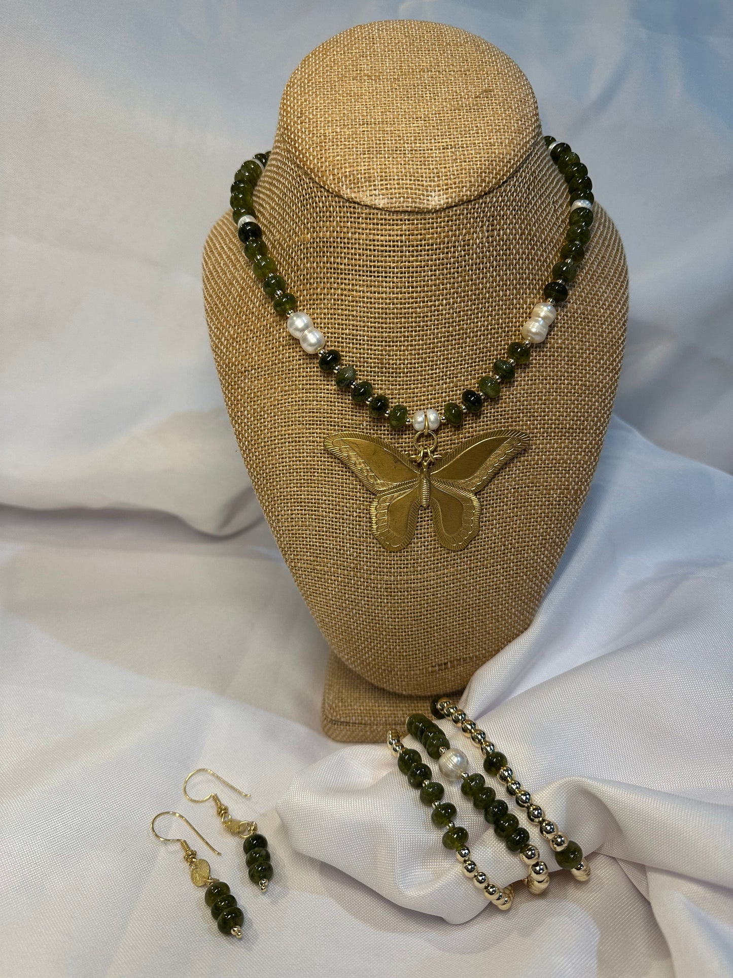 Olive Butterfly (set)