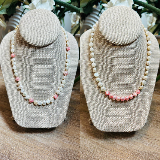 “Pink Frill” Necklace