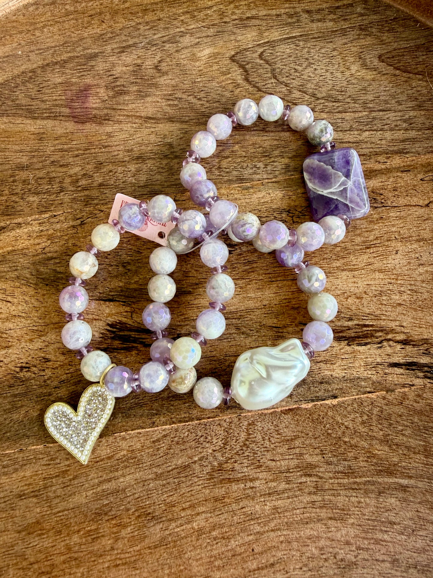 Gemstone TRIO Bracelet Sets