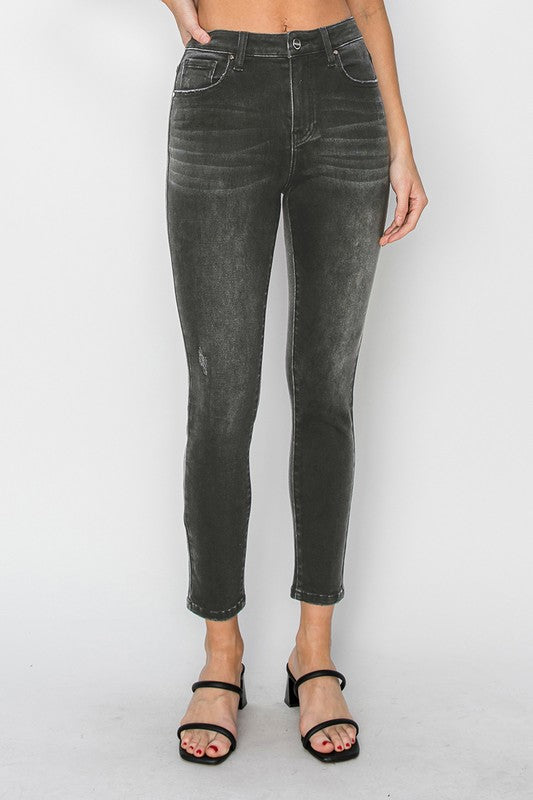 “Black Out” skinny Risen Jeans