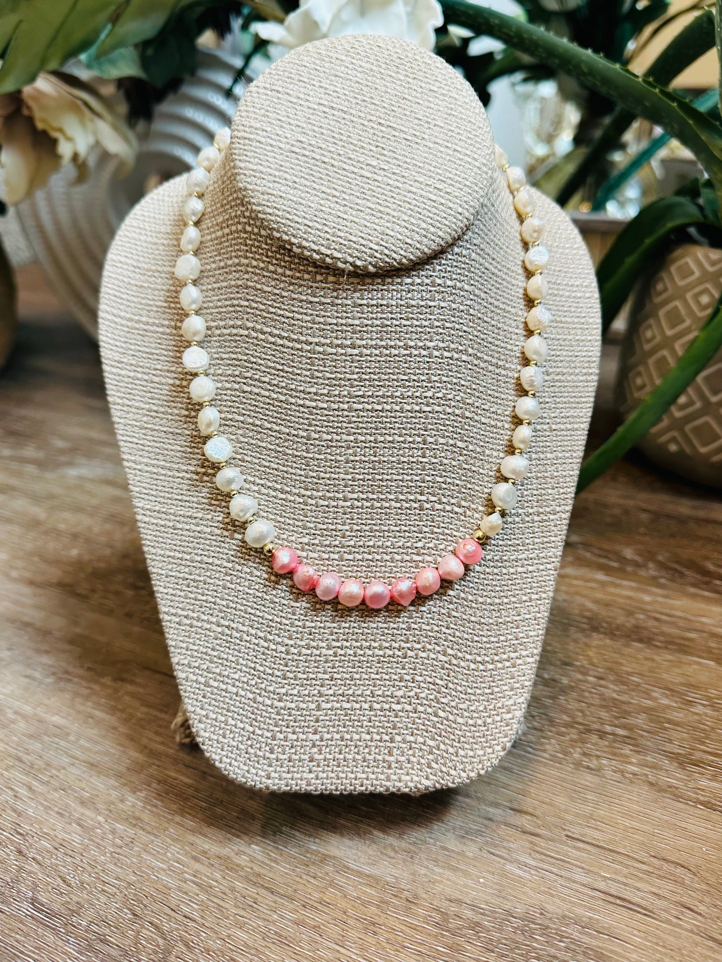 “Pink Frill” Necklace