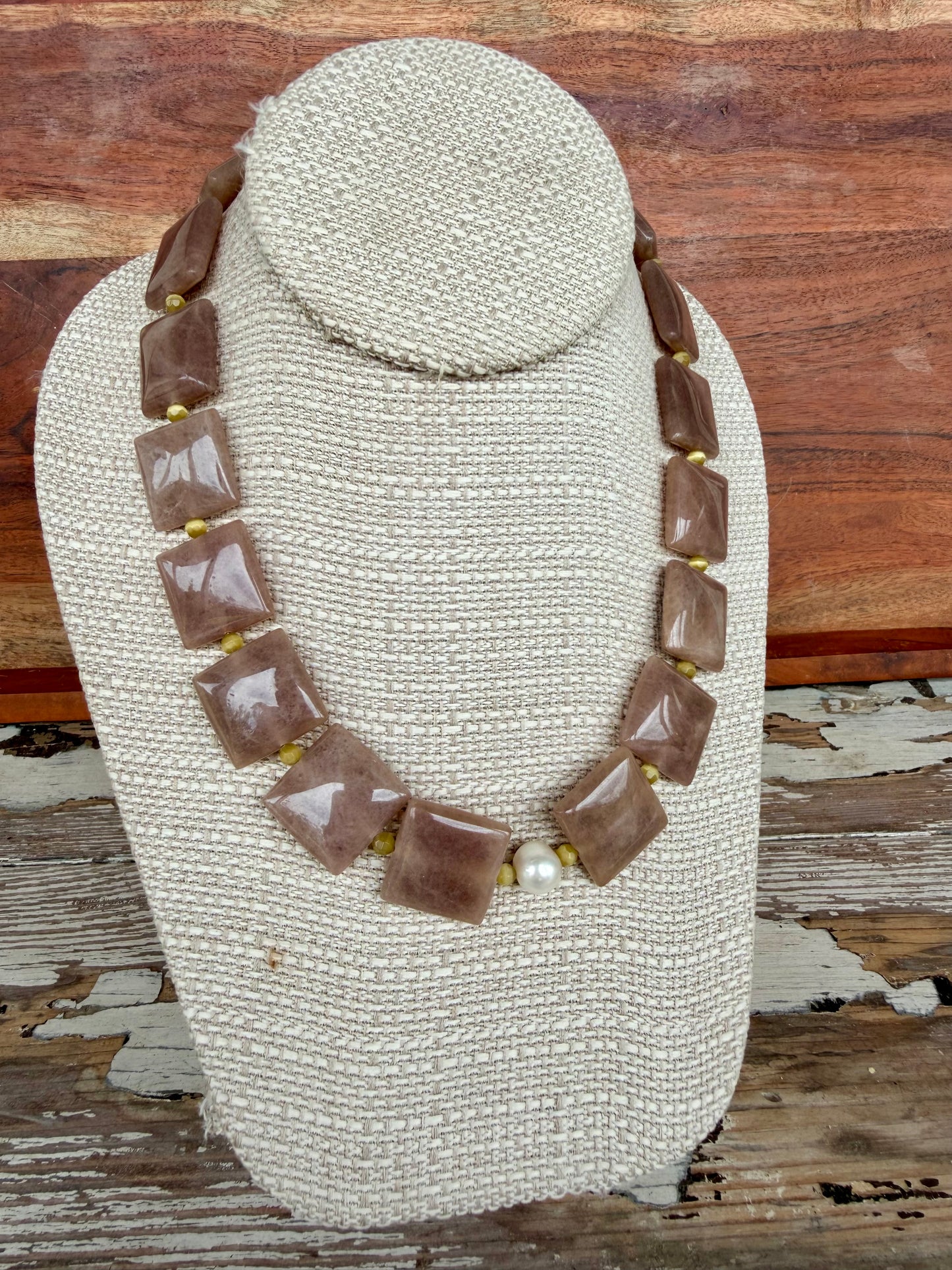 “So Square” Necklace