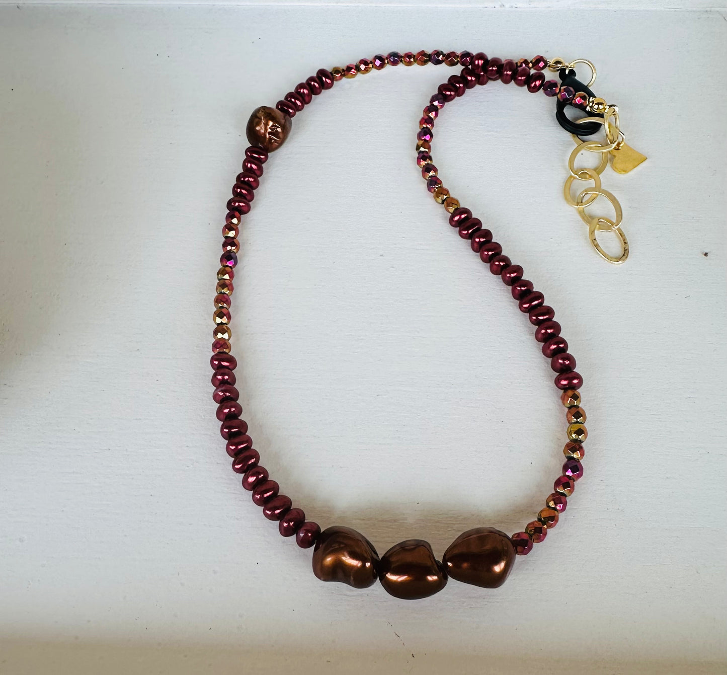 “Maroon” Necklace
