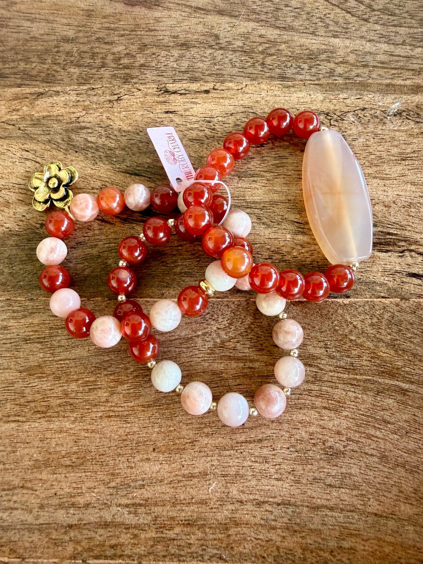 Gemstone TRIO Bracelet Sets