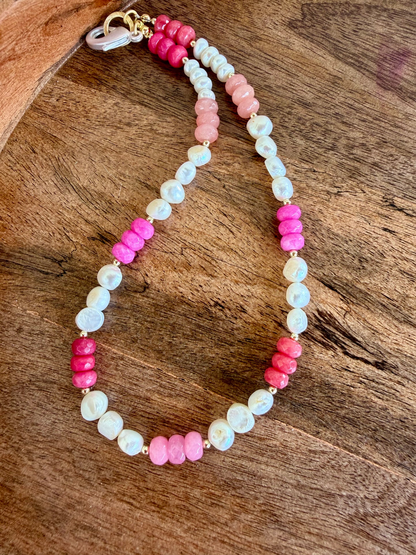 “Lollipop” Pearl & Jade Necklace