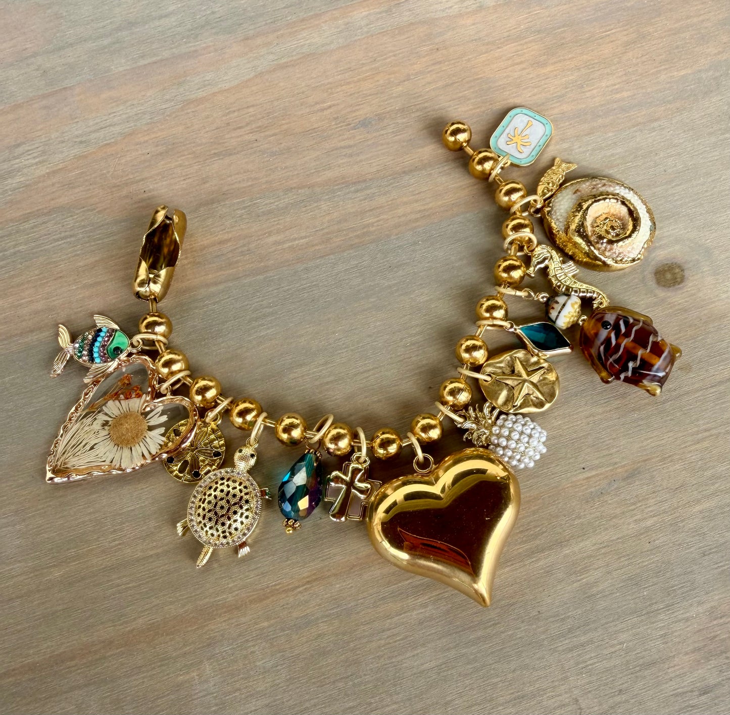 “MAMA” Charm Bracelet