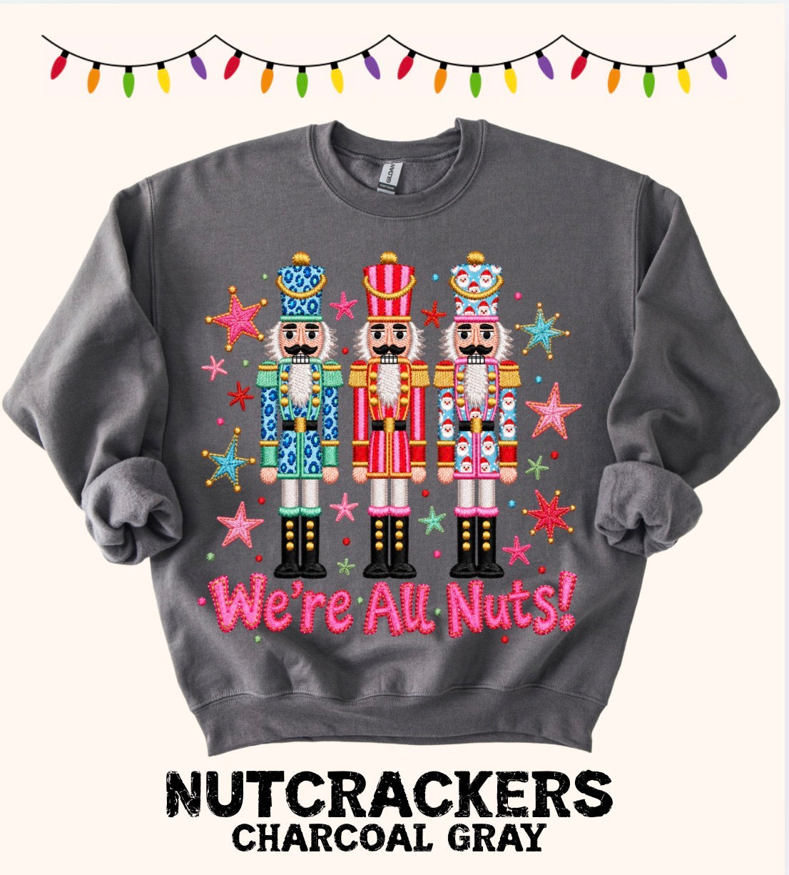 Charcoal Gildan Sweatshirt