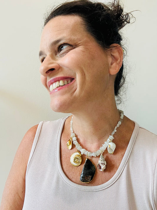 “Under the Moonstone” Necklace