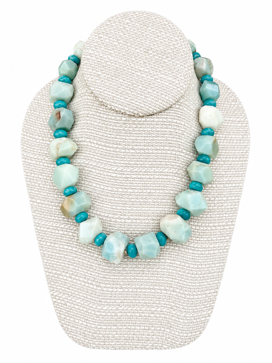 “Steel Waves” Necklace