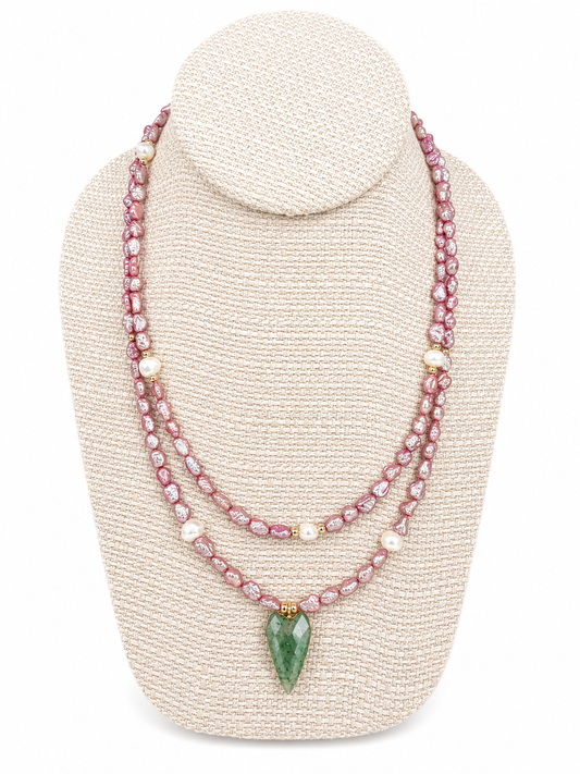 “Lilac Fields” Necklace