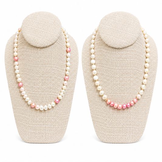 “Pink Frill” Necklace