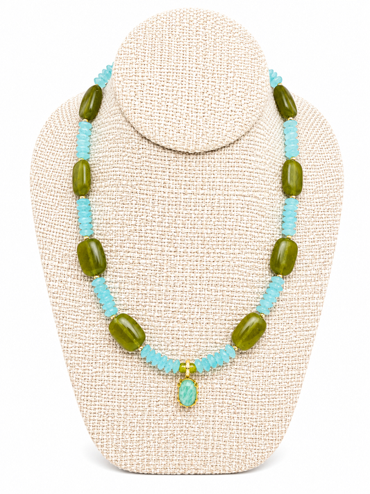“Mossy May” Necklace