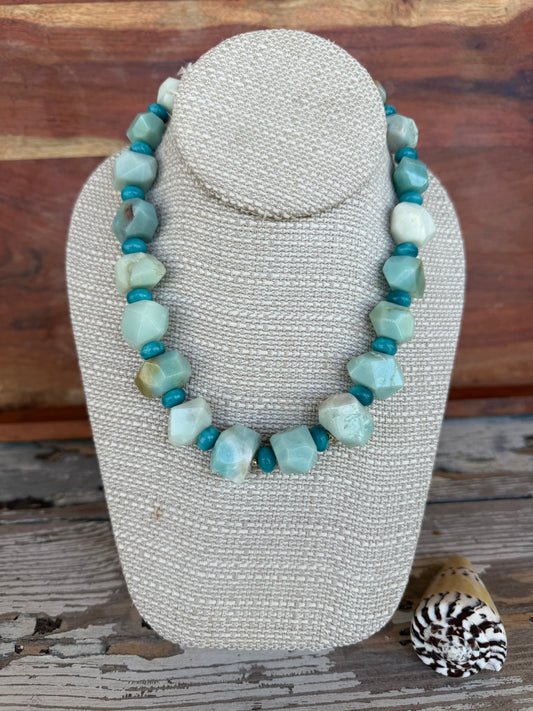 “Steel Waves” Necklace