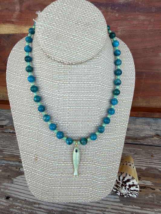 “Fishin’ “ Necklace
