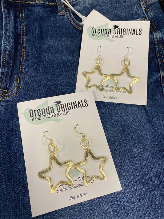Shine Bold Star Earrings