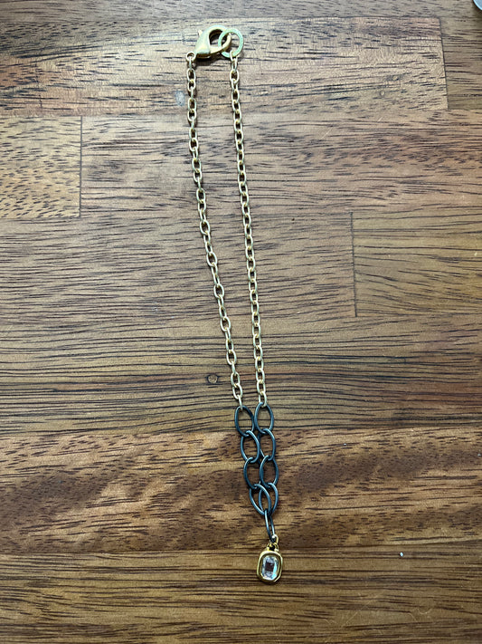 “Mirror on the Wall” necklace