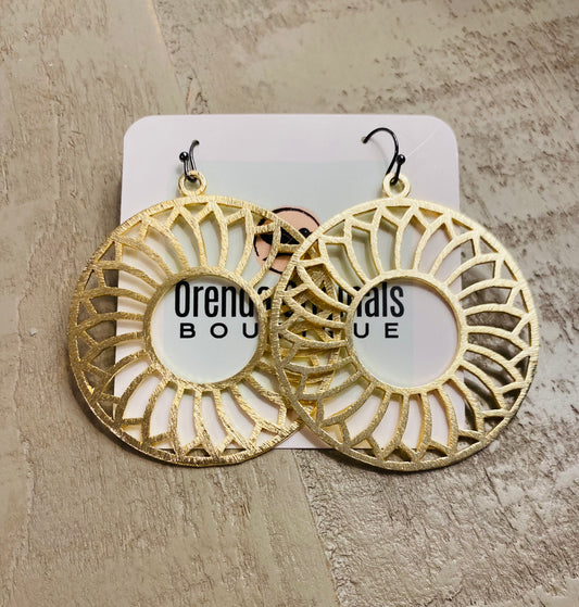 Signature Brushed Metal Earrings (variety)
