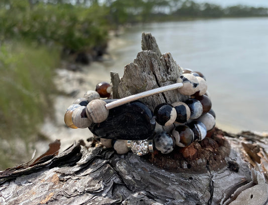 “River” Bracelet Stack