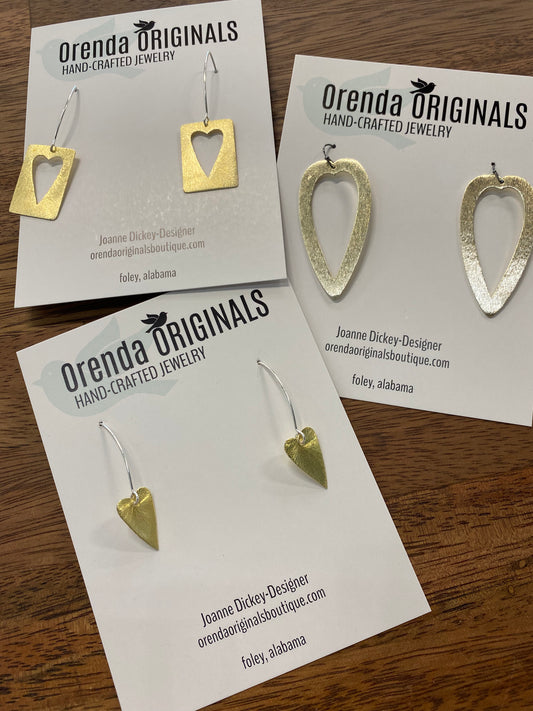 “Oh My Heart” Earrings